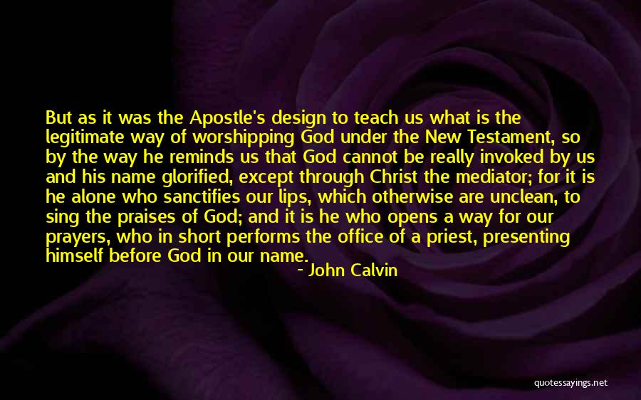 Mruthyunjaya Film Quotes By John Calvin Mruthyunjaya Film Quotes By John Calvin