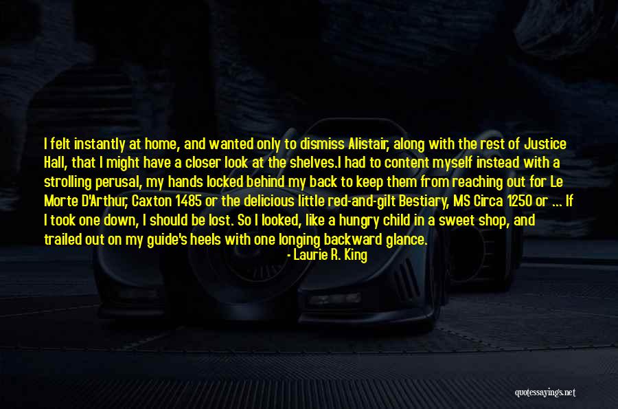 Ms Hall Quotes By Laurie R. King Ms Hall Quotes By Laurie R. King