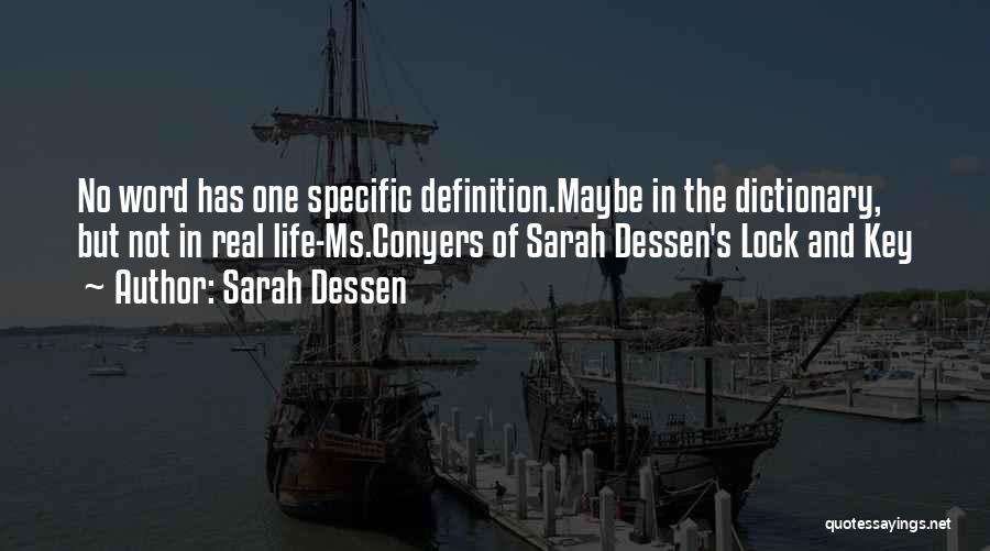 Ms Word Quotes By Sarah Dessen