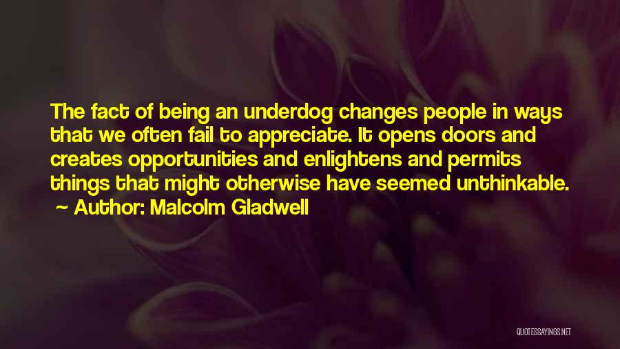 Msindo Secondary Quotes By Malcolm Gladwell