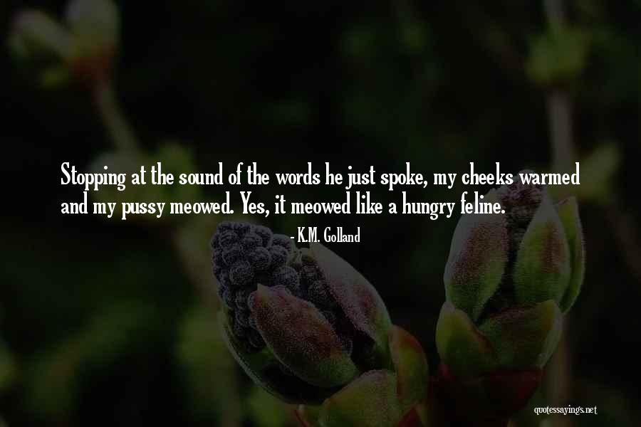 Mslot99 Quotes By K.M. Golland Mslot99 Quotes By K.M. Golland