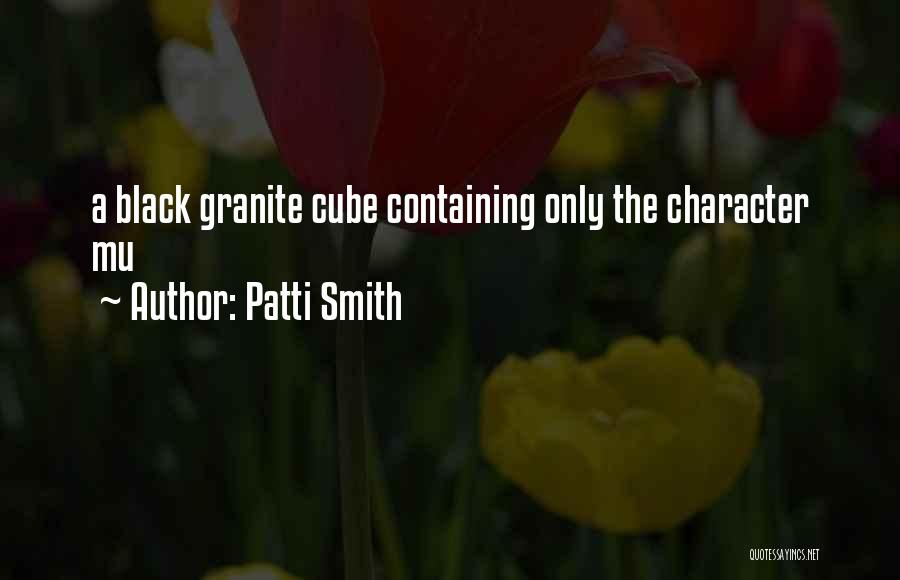Mu Quotes By Patti Smith