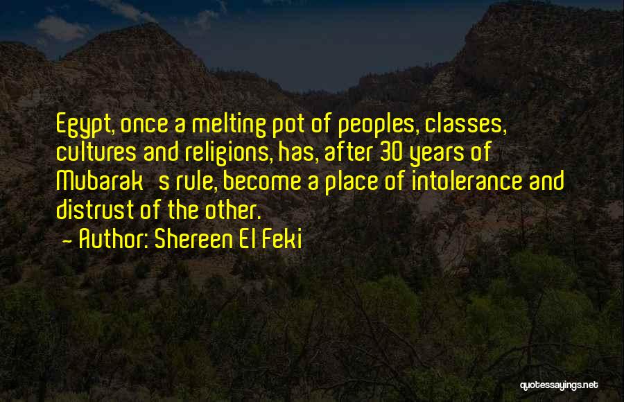 Mubarak Quotes By Shereen El Feki