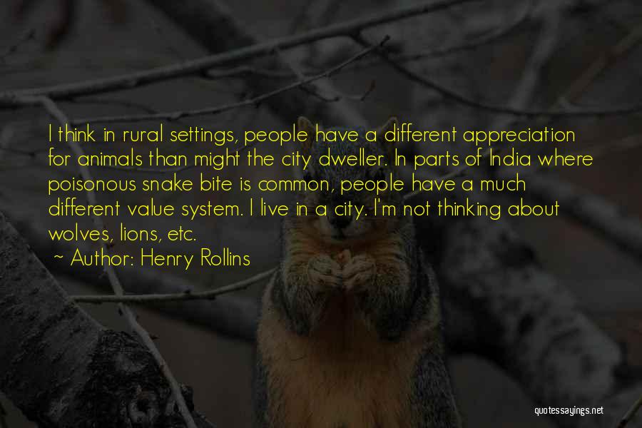 Much Appreciation Quotes By Henry Rollins