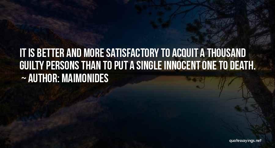 Much Better To Be Single Quotes By Maimonides