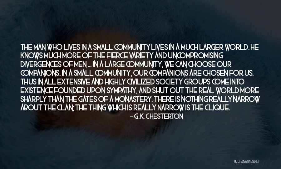 Much Larger World Quotes By G.K. Chesterton Much Larger World Quotes By G.K. Chesterton
