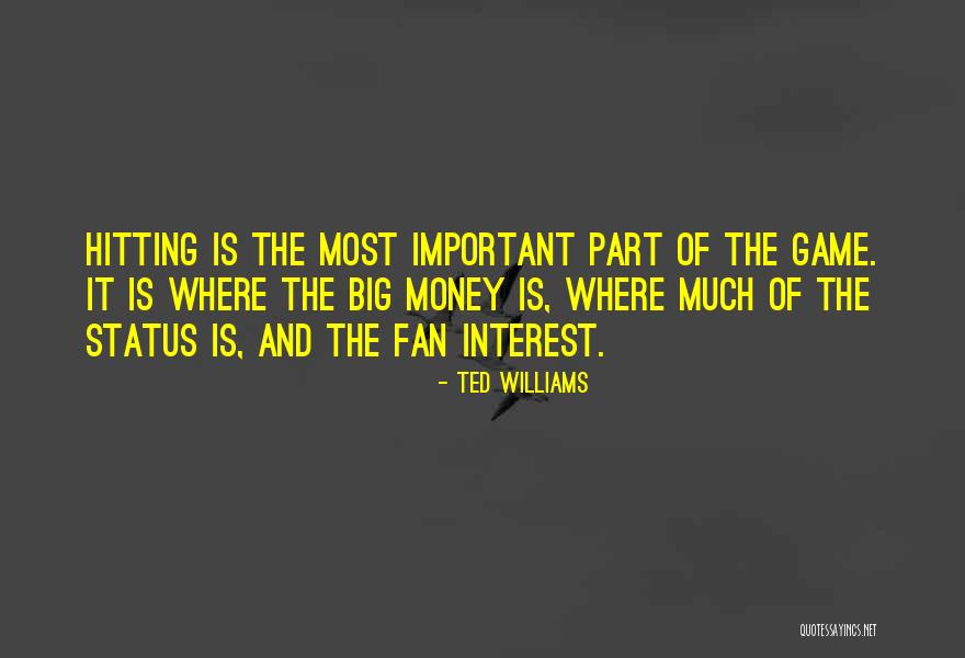 Much Money Quotes By Ted Williams