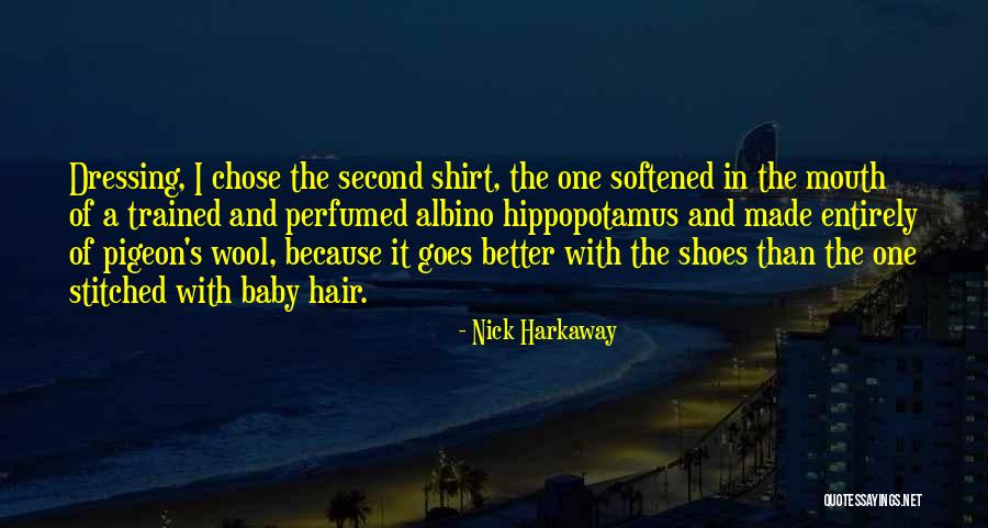 Mucked Stalls Quotes By Nick Harkaway Mucked Stalls Quotes By Nick Harkaway