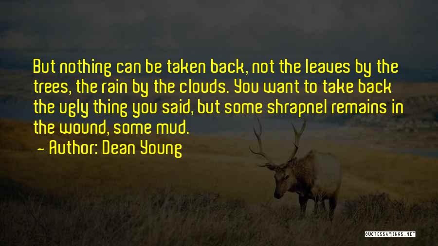 Mud Quotes By Dean Young