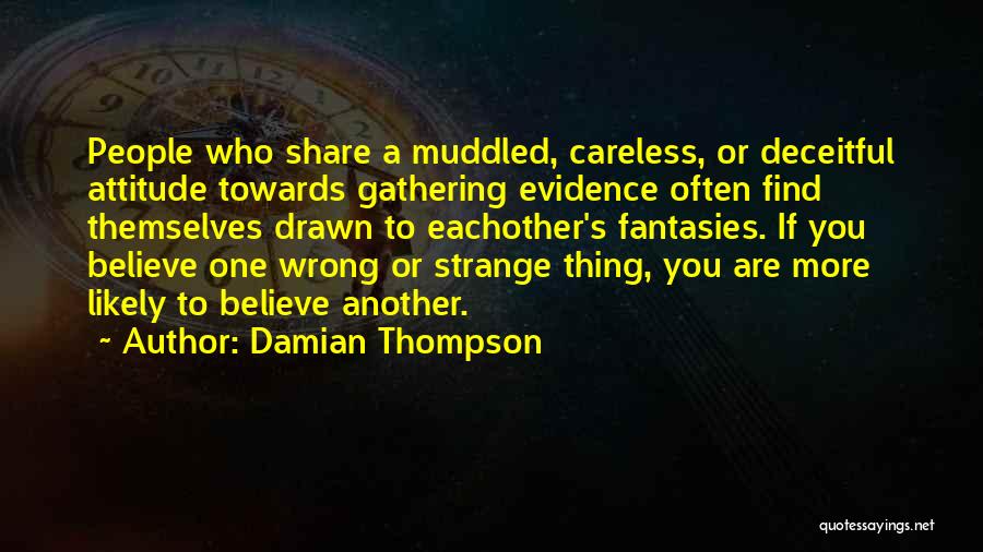 Muddled Quotes By Damian Thompson