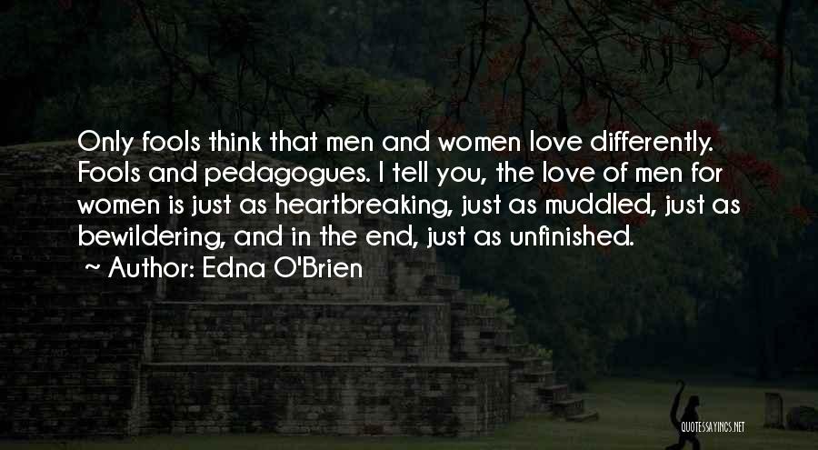 Muddled Quotes By Edna O'Brien