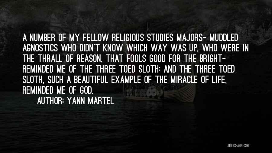 Muddled Quotes By Yann Martel