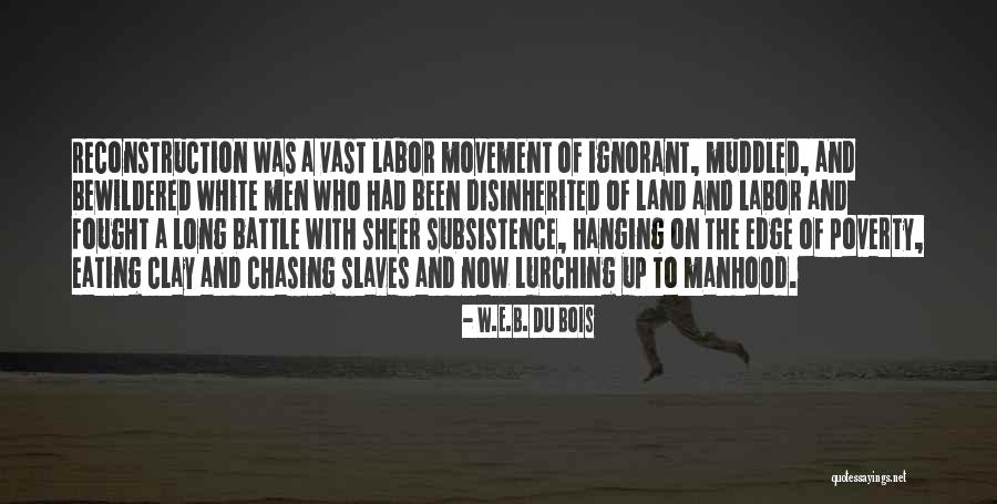 Muddled Up Quotes By W.E.B. Du Bois