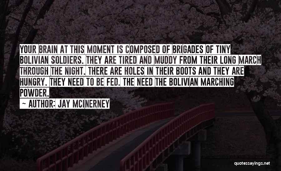 Muddy Quotes By Jay McInerney
