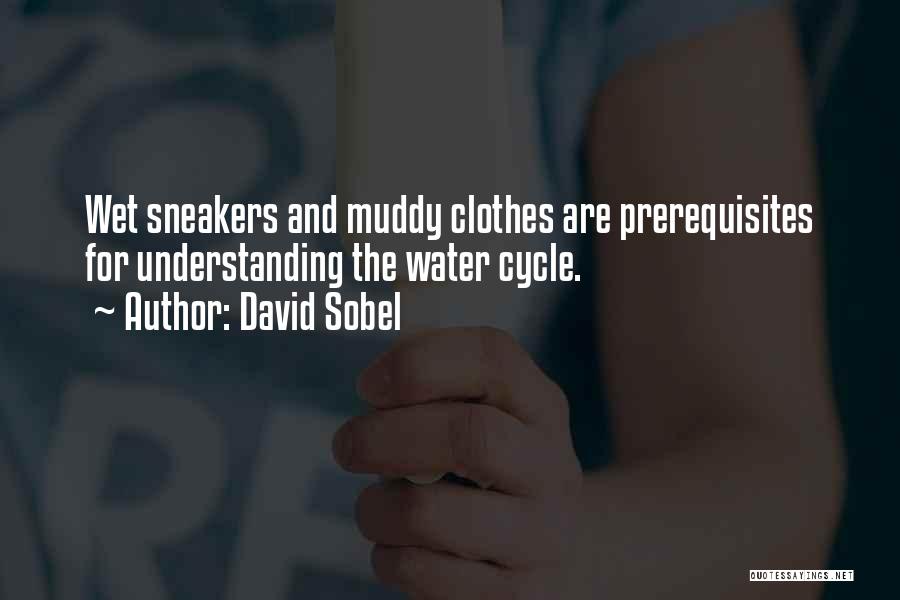 Muddy Water Quotes By David Sobel