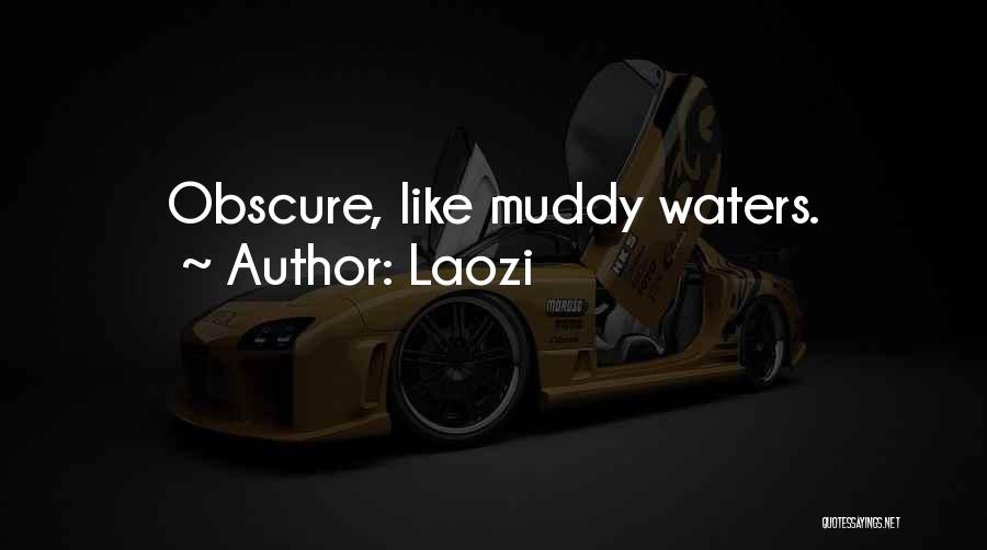 Muddy Water Quotes By Laozi