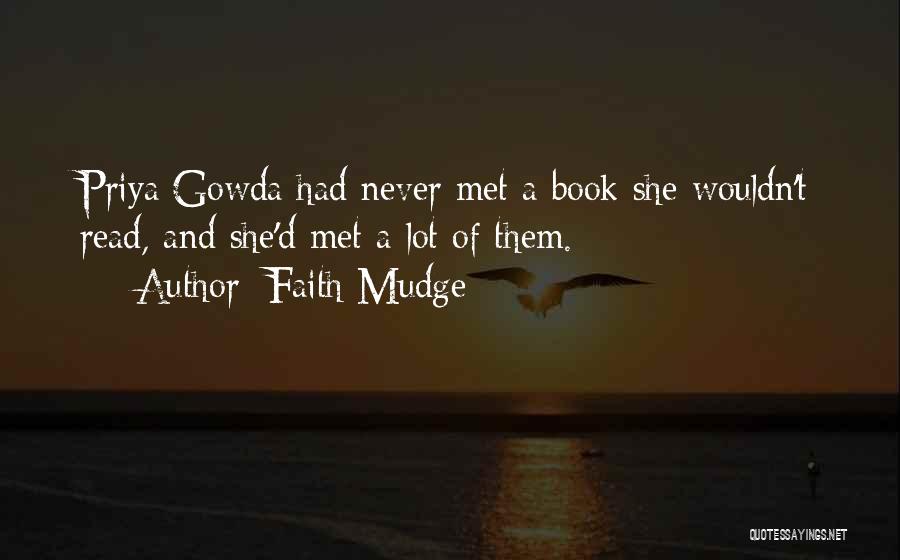 Mudge Quotes By Faith Mudge