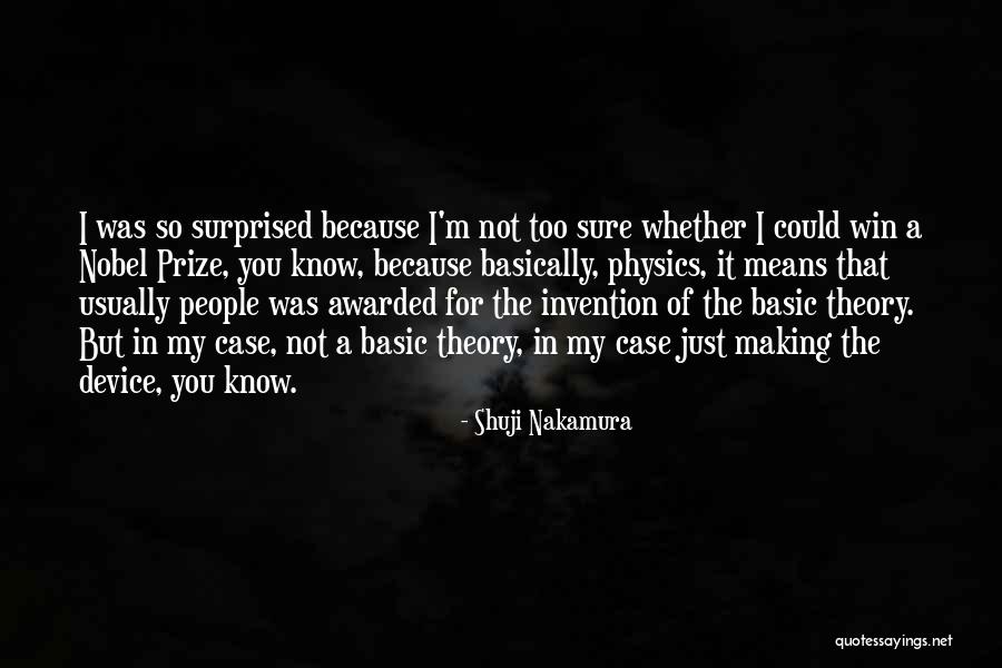 Muehlhausen Quotes By Shuji Nakamura Muehlhausen Quotes By Shuji Nakamura