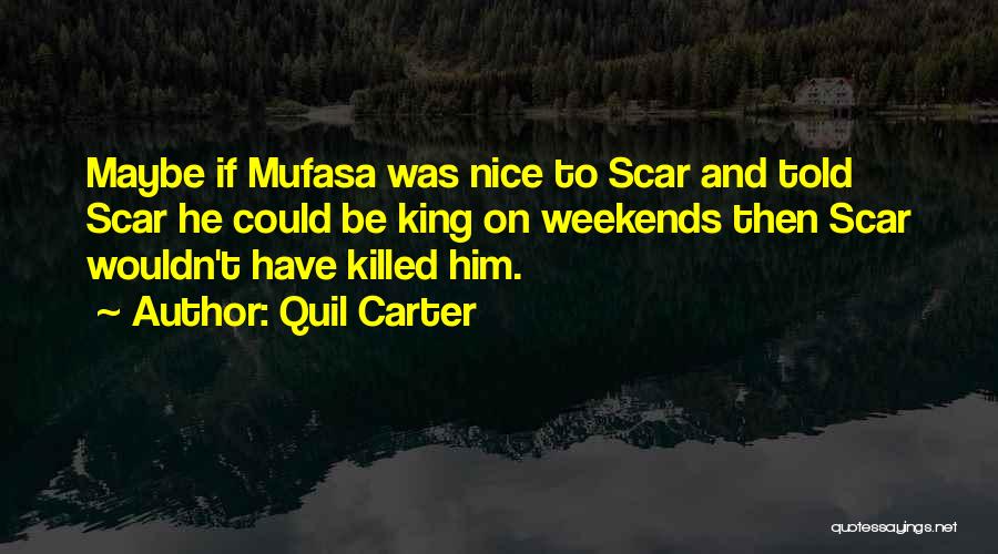 Mufasa Quotes By Quil Carter