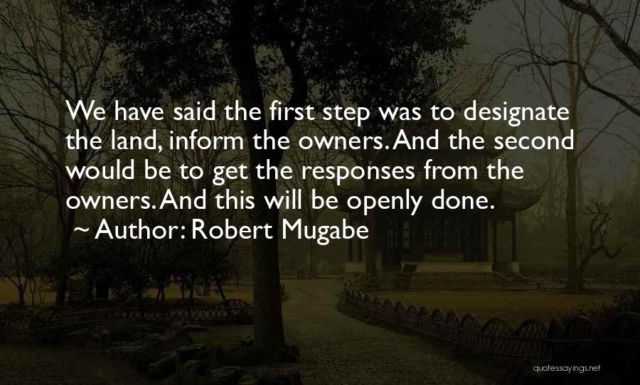 Mugabe Quotes By Robert Mugabe