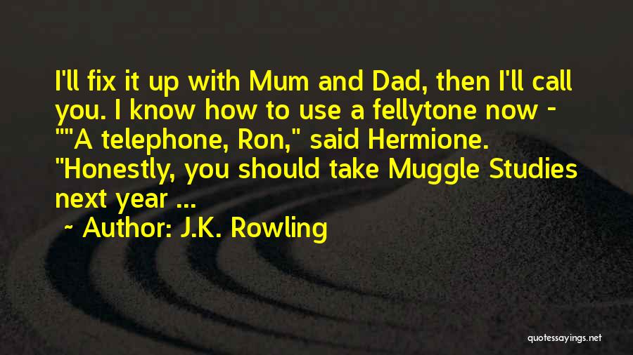 Muggle Quotes By J.K. Rowling