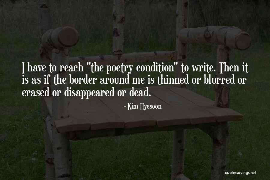 Mugino Shizuri Quotes By Kim Hyesoon Mugino Shizuri Quotes By Kim Hyesoon