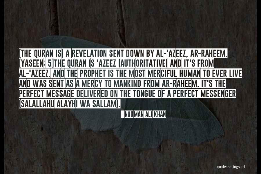 Muhammad In The Quran Quotes By Nouman Ali Khan