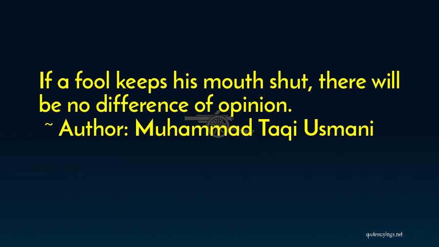 Muhammad Taqi Usmani Quotes 421793