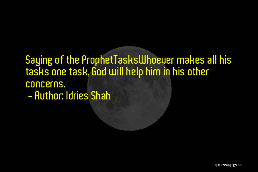 Muhammad The Prophet Quotes By Idries Shah