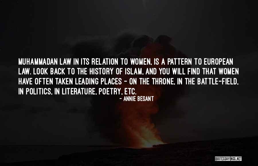 Muhammadan Way Quotes By Annie Besant Muhammadan Way Quotes By Annie Besant