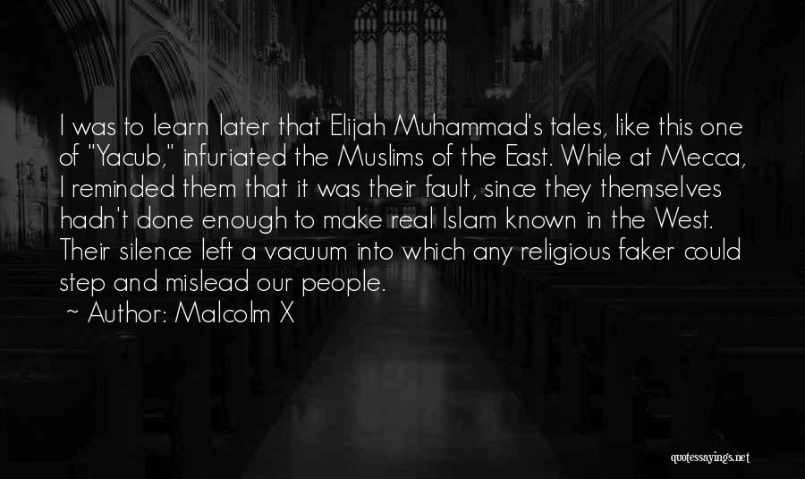 Muhammad's Quotes By Malcolm X
