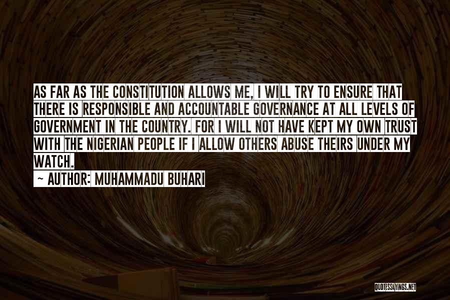 Muhammadu Buhari Quotes 471830