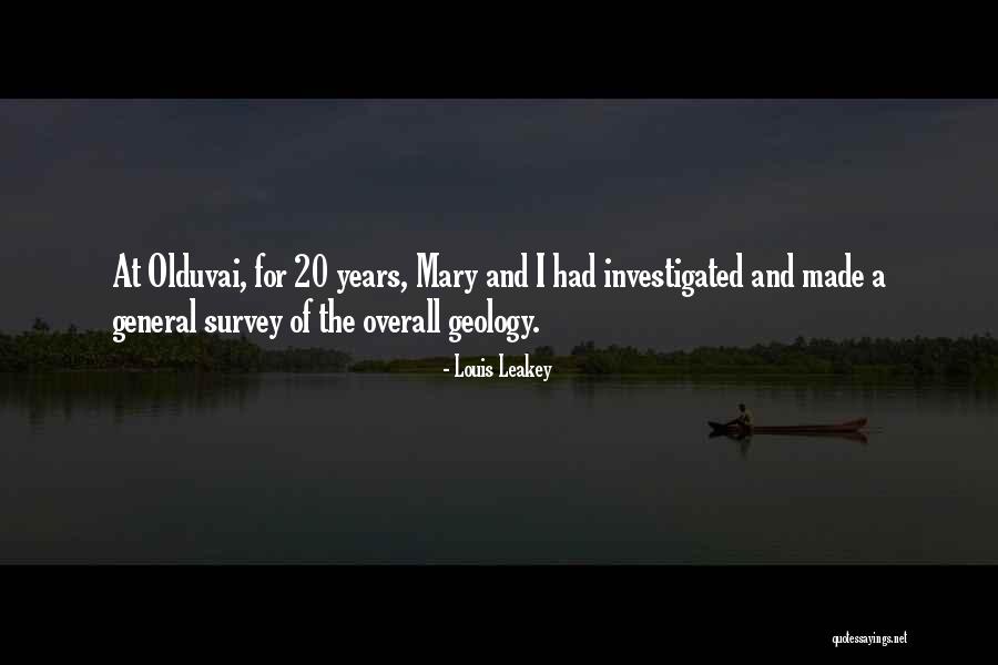 Mujeriego Quotes By Louis Leakey