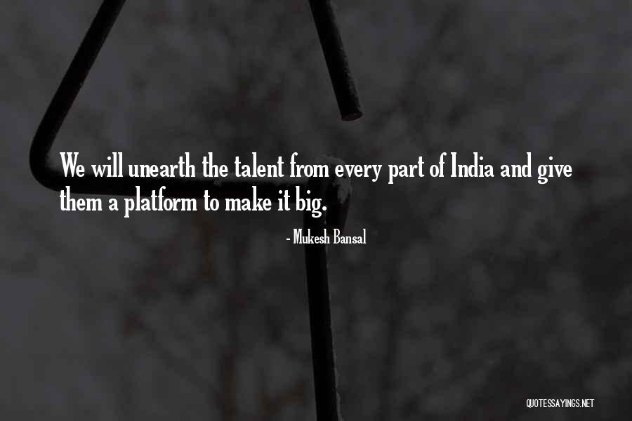 Mukesh Bansal Quotes 1450595