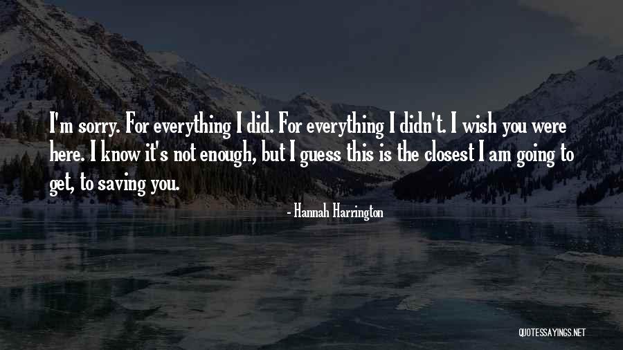Mukwaya General Hospital Quotes By Hannah Harrington Mukwaya General Hospital Quotes By Hannah Harrington