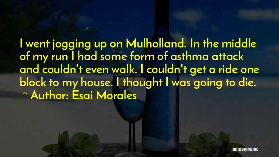 Mulholland Quotes By Esai Morales