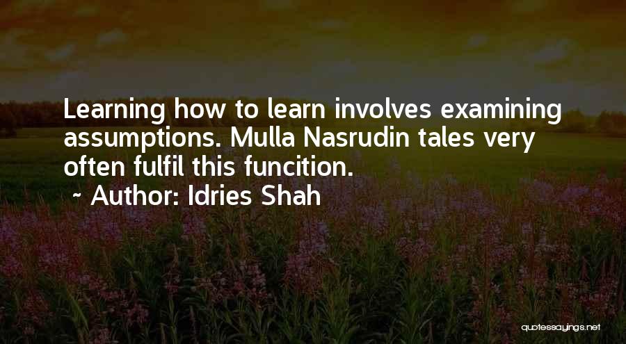 Mulla Quotes By Idries Shah