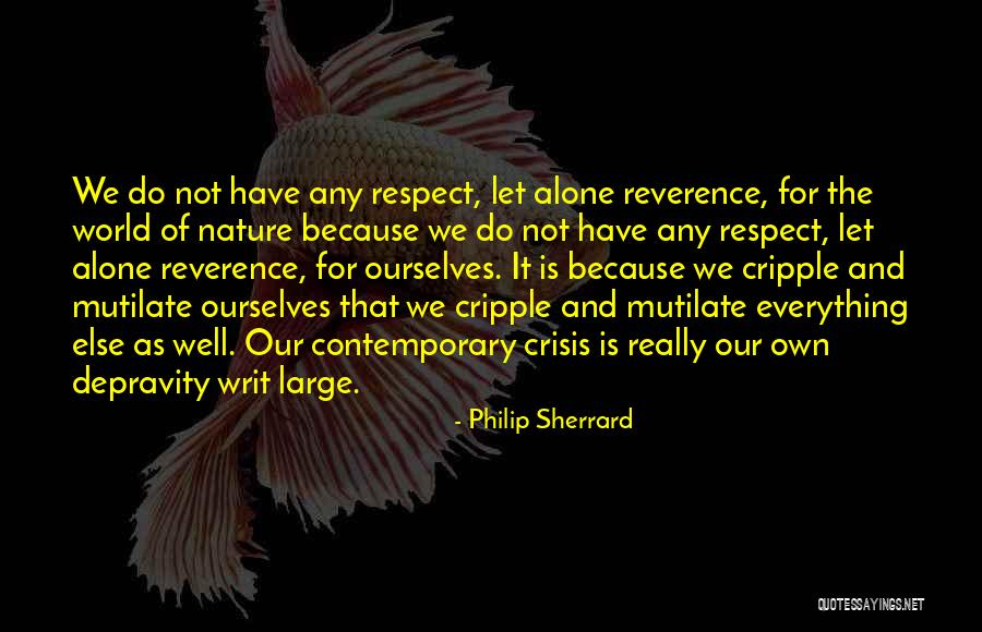 Mullerian Adenocarcinoma Quotes By Philip Sherrard Mullerian Adenocarcinoma Quotes By Philip Sherrard