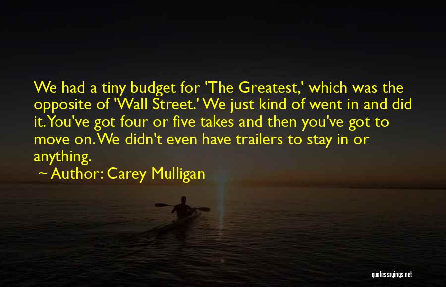 Mulligan Quotes By Carey Mulligan