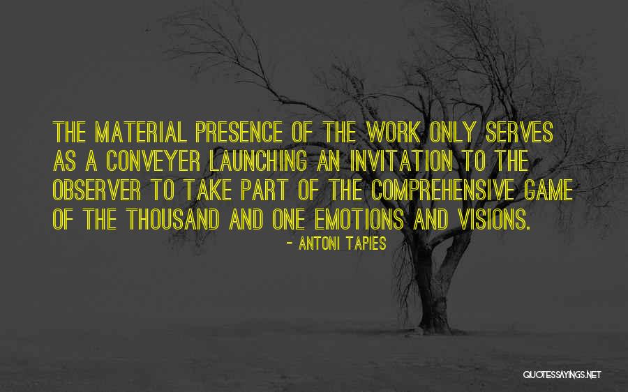 Mulliniks Family History Quotes By Antoni Tapies Mulliniks Family History Quotes By Antoni Tapies