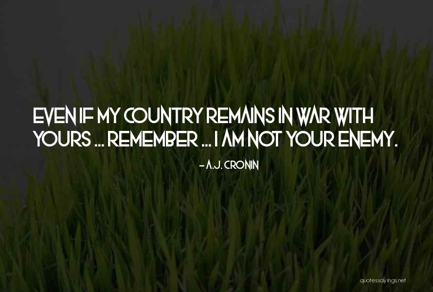 Mulrain Way Quotes By A.J. Cronin
