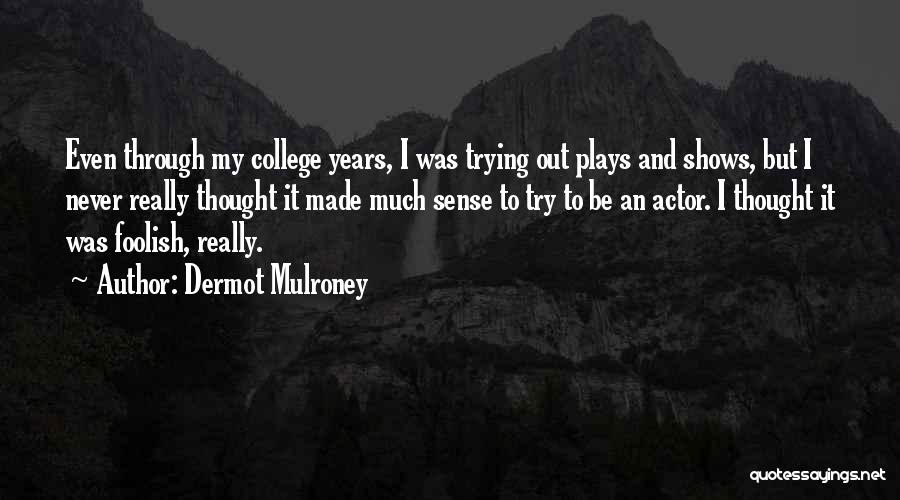 Mulroney Quotes By Dermot Mulroney