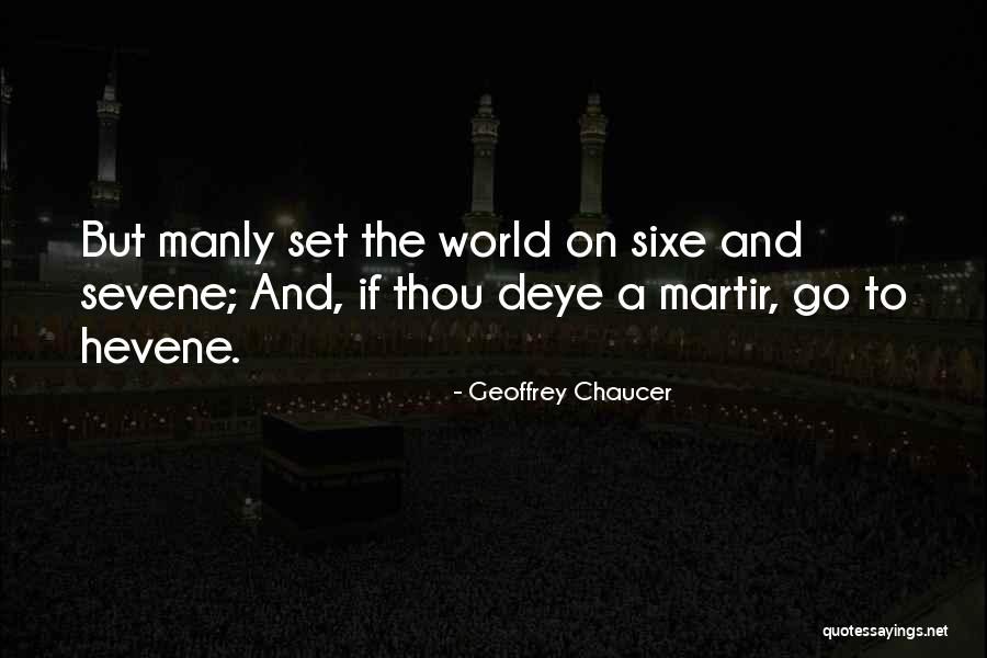Multihued Ceramic Tile Quotes By Geoffrey Chaucer Multihued Ceramic Tile Quotes By Geoffrey Chaucer