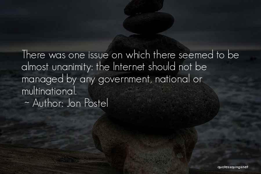 Multinational Quotes By Jon Postel