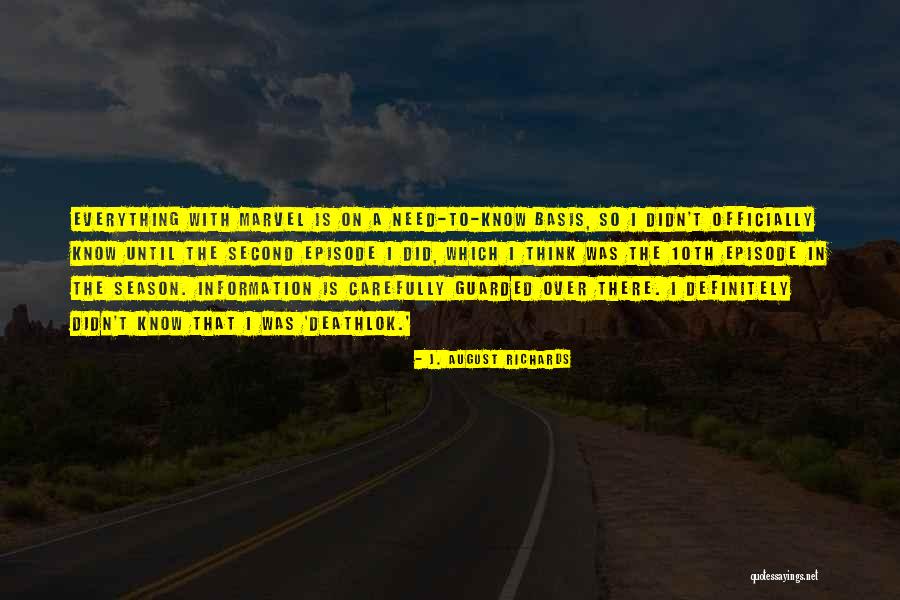Multiplatform Media Quotes By J. August Richards Multiplatform Media Quotes By J. August Richards