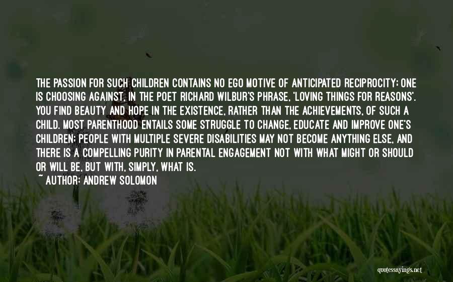 Multiple Disabilities Quotes By Andrew Solomon