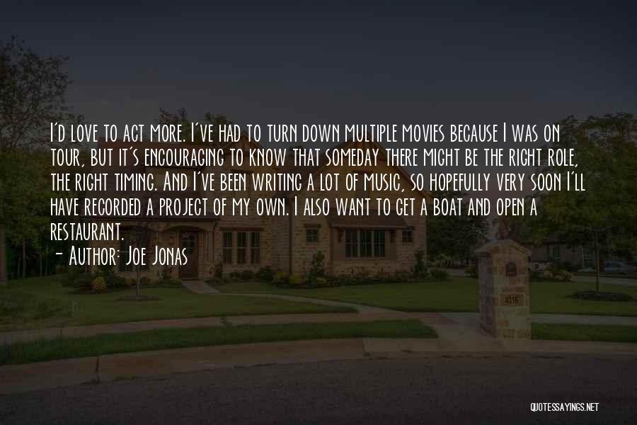 Multiple Love Quotes By Joe Jonas