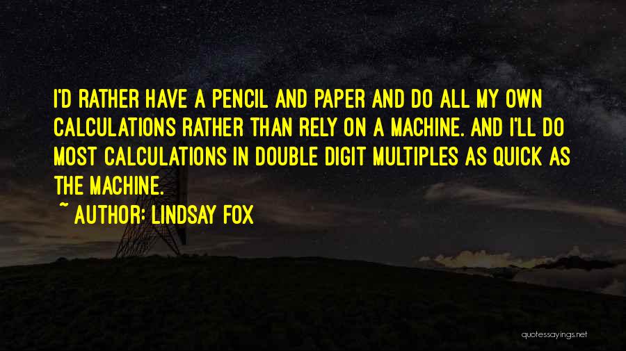 Multiples Quotes By Lindsay Fox