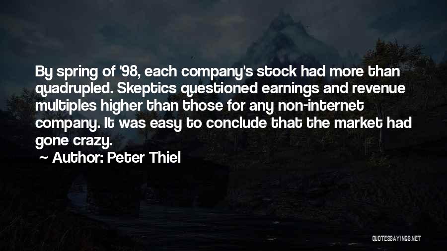 Multiples Quotes By Peter Thiel