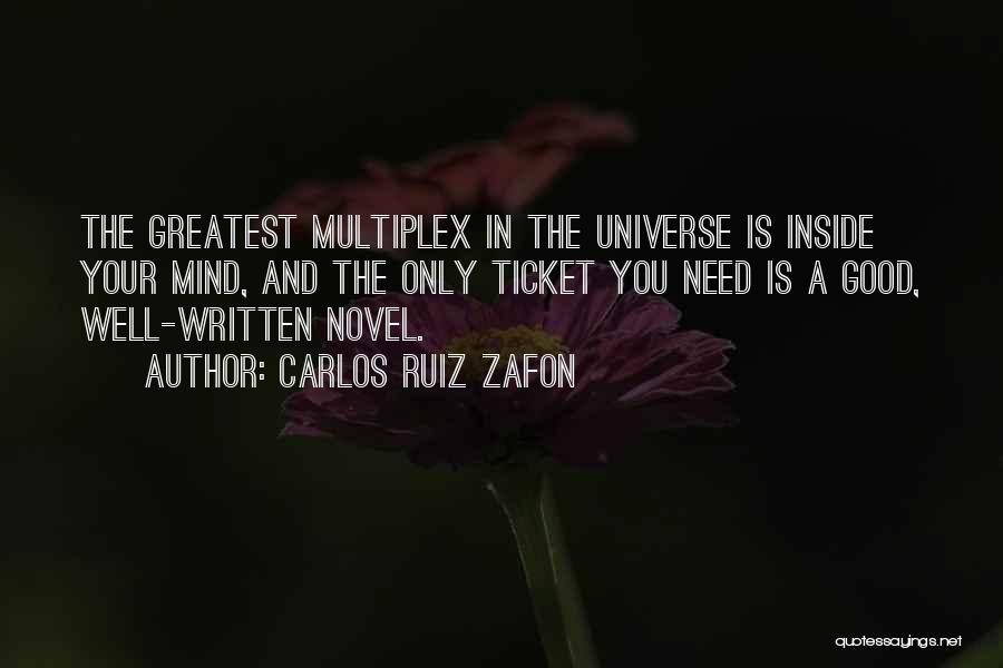 Multiplex Quotes By Carlos Ruiz Zafon